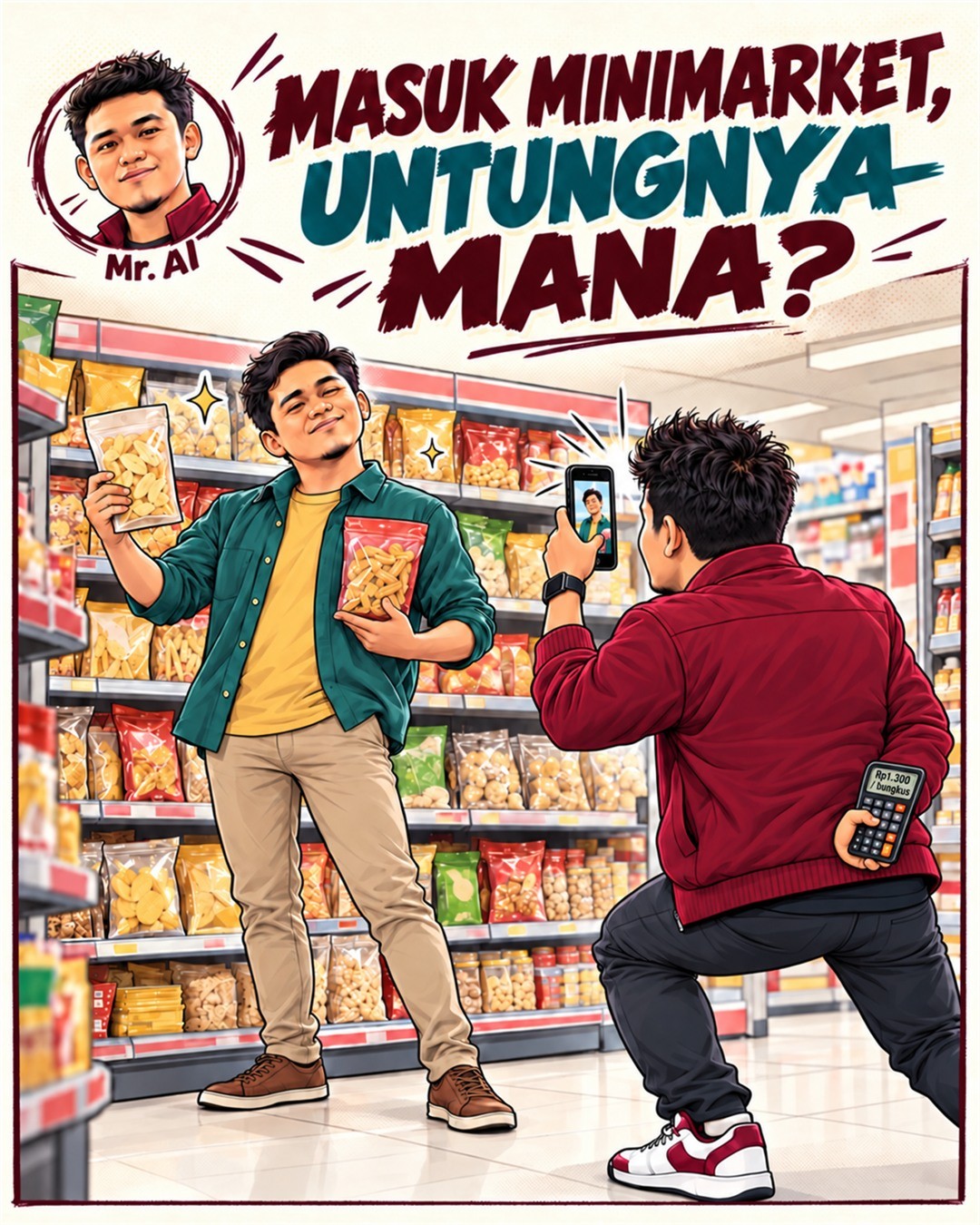 Komik Kemendag Dampingi Ribuan UMKM. Panduan Persiapan Produk Sebelum Masuk Ritel Modern, slide 1 dari 5