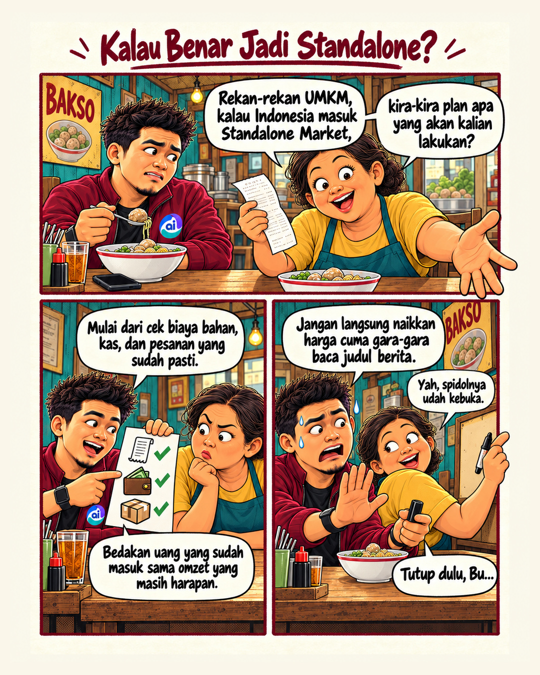 Komik Ancaman Standalone Market, Apa yang Berubah bagi UMKM?, slide 6 dari 6