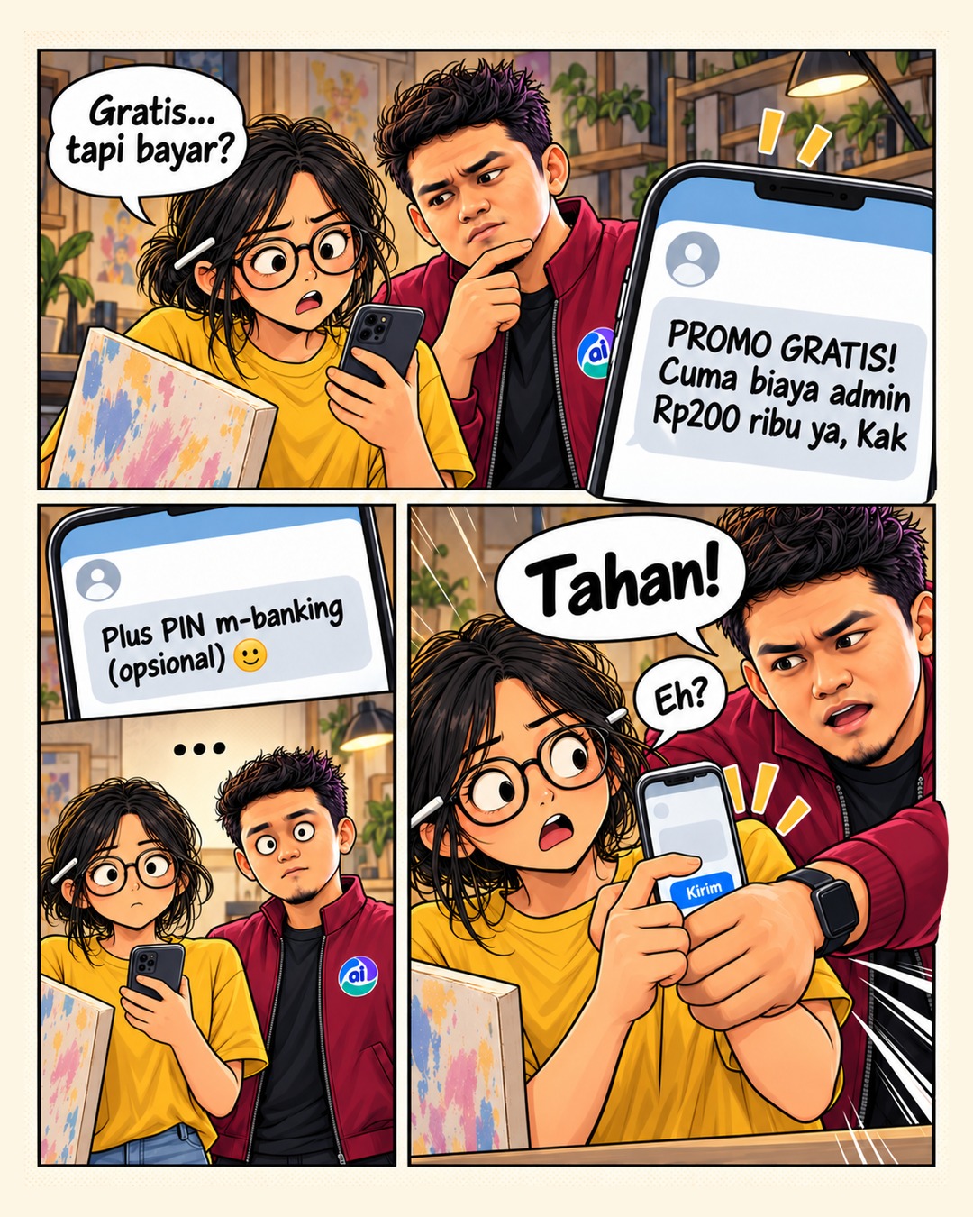 Komik Pencatatan Hak Cipta Akan Gratis: Siapkan Daftar Aset Kreatif Anda, slide 3 dari 5