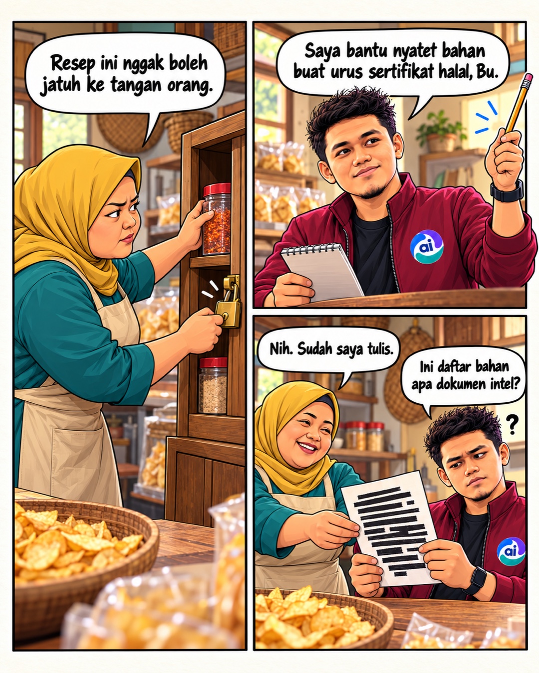 Komik Wajib Halal UMK 18 Oktober 2026 Mundur ke 2028: Ini Langkahnya, slide 2 dari 4