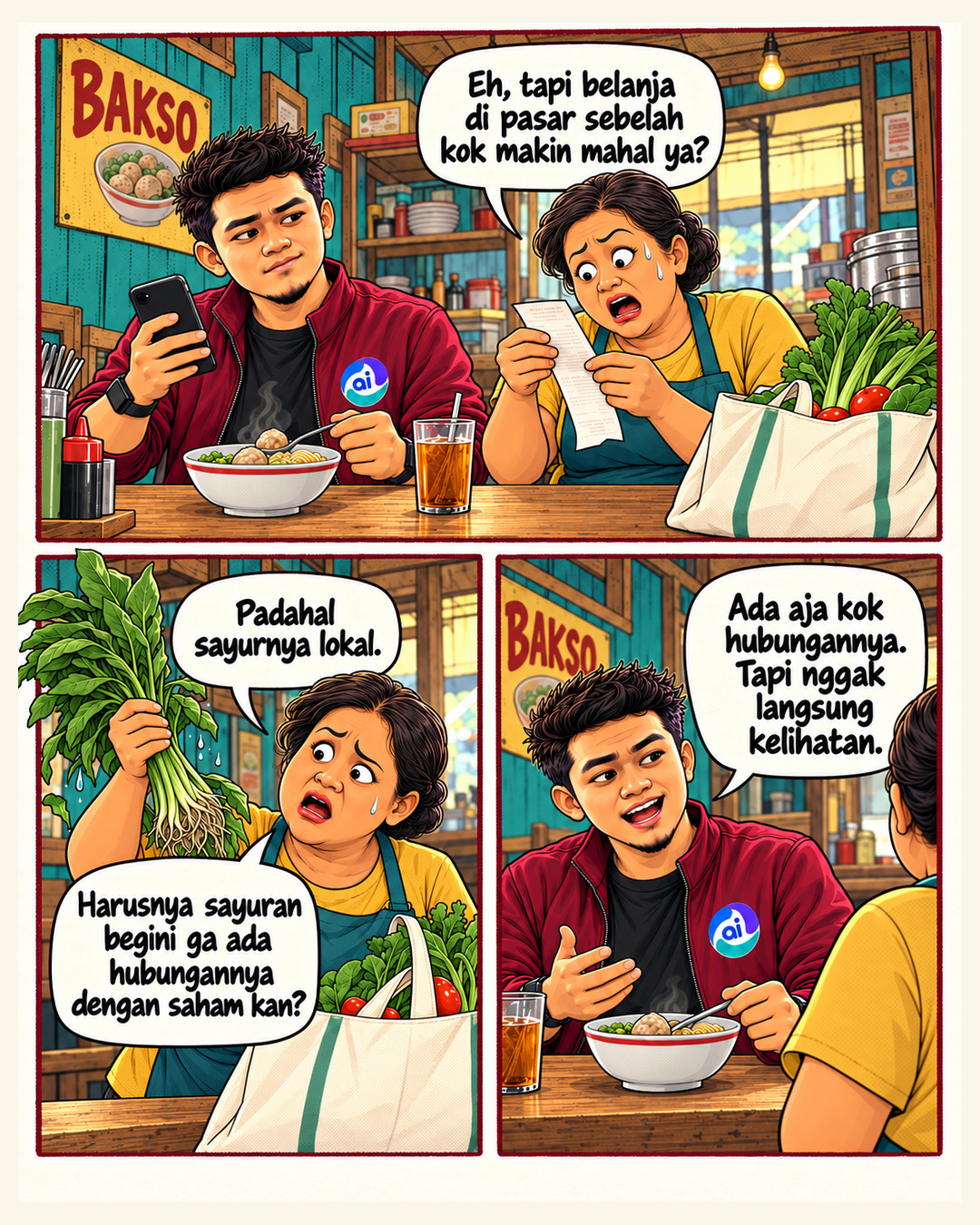 Komik Ancaman Standalone Market, Apa yang Berubah bagi UMKM?, slide 2 dari 6